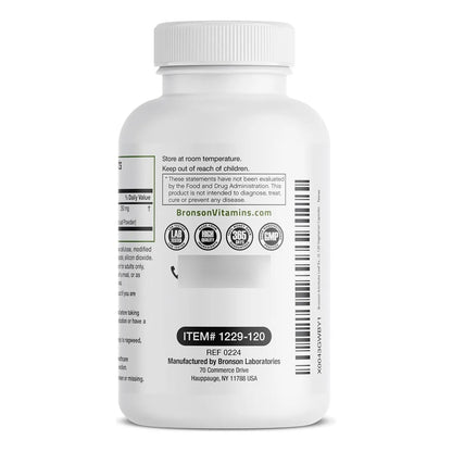 Extracto De Hoja De Alcachofa Extra Fuerte Bronson 120 Cápsulas Digestión Y Hígado Saludable