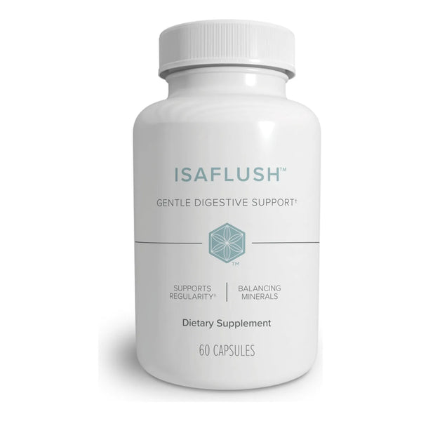 Cápsulas Isaflush 60 Unidades Fórmula Natural Detoxificación Digestión Saludable