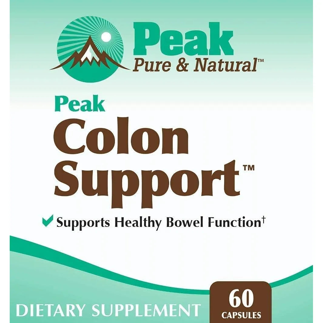 Limpieza Desintoxicacion Colon Peak Pure Natural 60 Capsulas Salud Digestiva