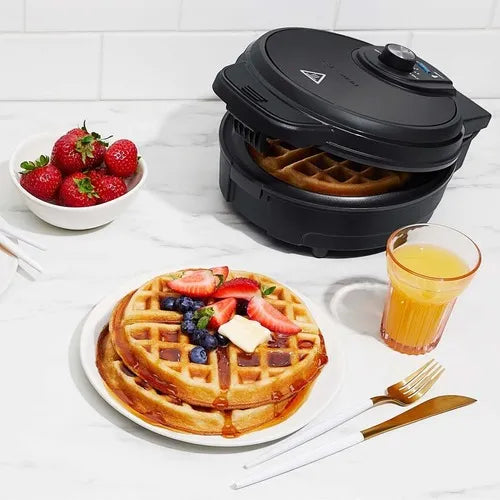 Wafflera Chefman RJ04-AO-4 Antiadherente Compacta 110V Ideal Para Desayunos