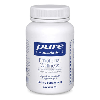 Suplemento Para Manejo Del Estrés Y Bienestar Emocional 60 Cápsulas Pure Encapsulations
