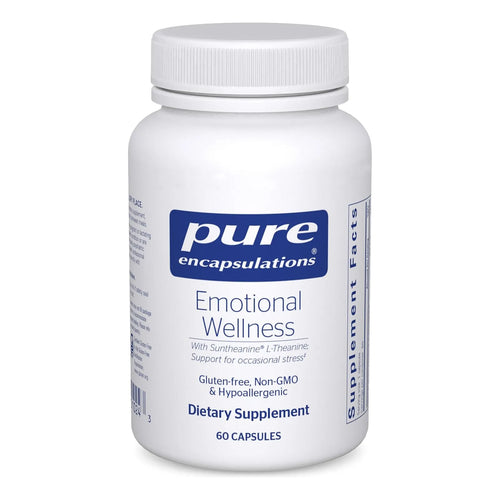 Suplemento Para Manejo Del Estrés Y Bienestar Emocional 60 Cápsulas Pure Encapsulations