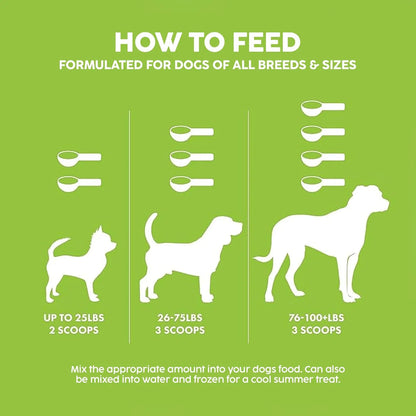 Multivitamínico Orgánico Para Perros King Kanine Green Inmune Plus 170g