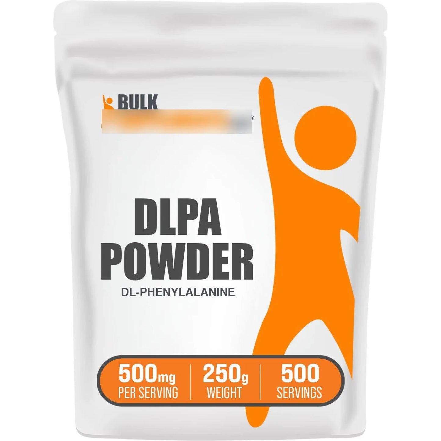 DL Fenilalanina En Polvo 500 Mg Aminoacidos 250 G Suplemento Sin Gluten