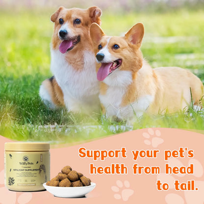 Golosinas Para Perros Con Glucosamina Y Condroitina Para Articulaciones Wiffypets 90 Unidades