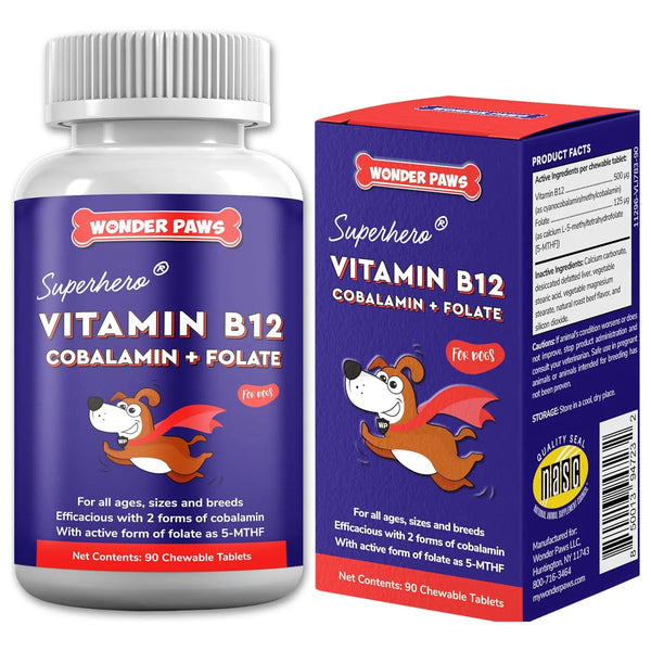 Vitamina B12 Metilcobalamina Para Perros Todas Las Edades Soporte Inmunologico Y Nervioso