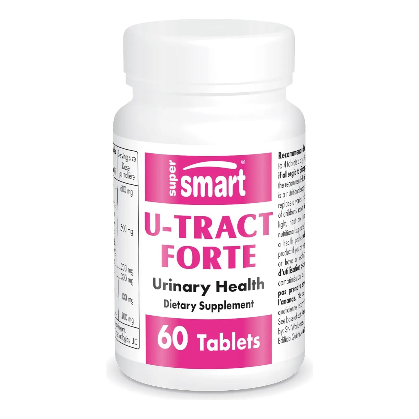 U Tract Forte D Manosa Bromelina 60 Tabletas Salud Urinaria