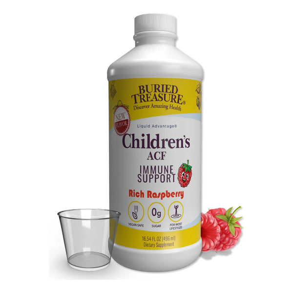 Childrens ACF Advanced Immune Support Sabor Cereza 16 Onzas Refuerzo Inmune Infantil