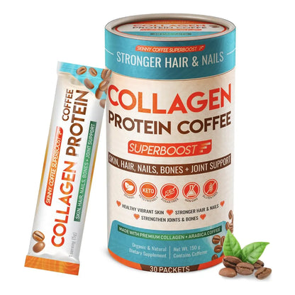 Café De Colágeno Orgánico Para Piel Radiante Y Energía
