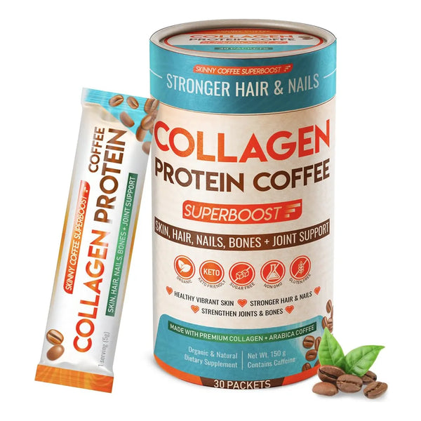 Café De Colágeno Orgánico Para Piel Radiante Y Energía