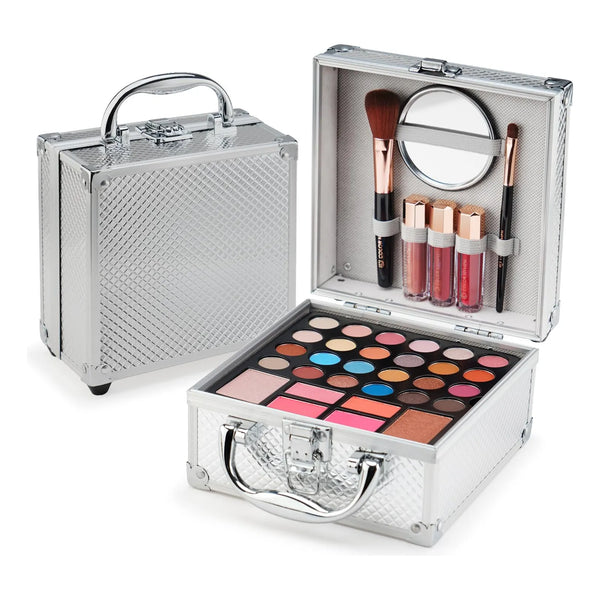 Kit De Maquillaje Para Adolescentes Estuche Compacto Con 24 Sombras Y Pinceles