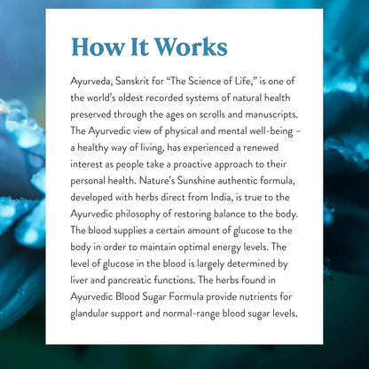 Fórmula Azúcar Sangre 100 Cápsulas Control Natural Energía Nature's Sunshine
