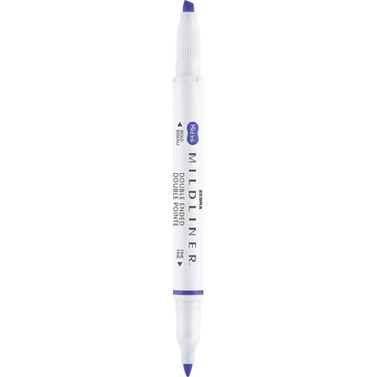 Rotuladores Mildliner Zebra Pen Surtido 25 Unidades Punta Doble Colores Vibrantes