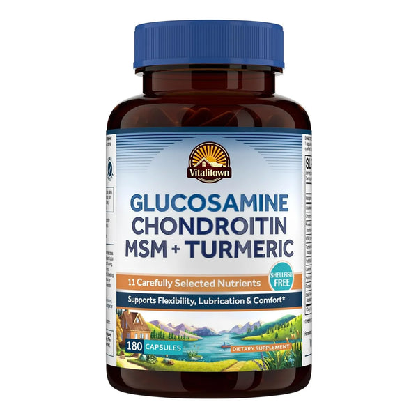 Fórmula Articular 11 En 1 Glucosamina 1500 Mg Condroitina MSM Sin Mariscos 180 Tabletas