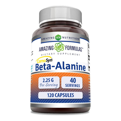 Beta Alanina 2250 Mg 120 Capsulas Suplemento Deportivo Sin Omg Ni Gluten