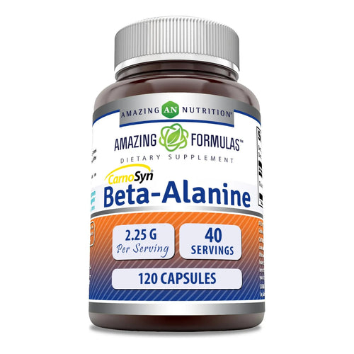 Beta Alanina 2250 Mg 120 Capsulas Suplemento Deportivo Sin Omg Ni Gluten