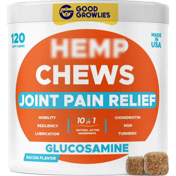 Masticables Para Perros Con Glucosamina Condroitina MSM Cúrcuma Alivio Articular