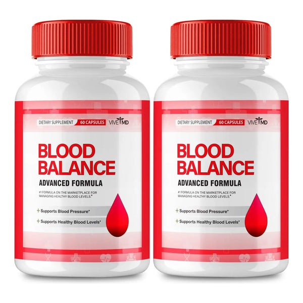 Suplemento Blood Balance Extra Fuerte Con Vitamina C Y Cúrcuma ViveMD