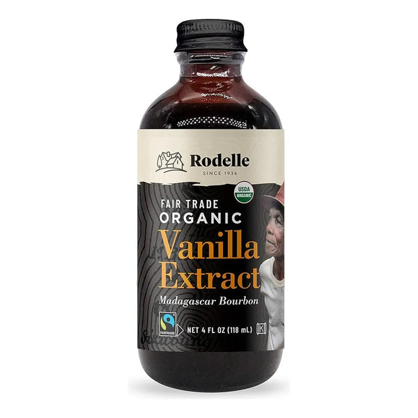 Extracto De Vainilla Pura Orgánica Rodelle 118 Ml Comercio Justo