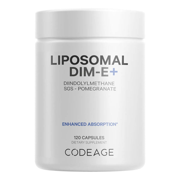 Vitamina DIM Liposomal Con Granada Y Brócoli Codeage 120 Cápsulas