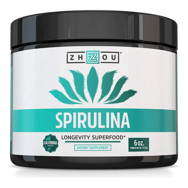 Espirulina En Polvo 100 Pura Sin Omg De California 170 Gr Superalimento Nutritivo