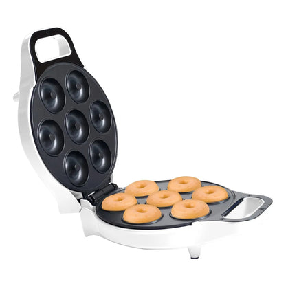 Maquina De Donas Mini Chef Buddy Blanco Prepara Donas Caseras Facil Y Rapido