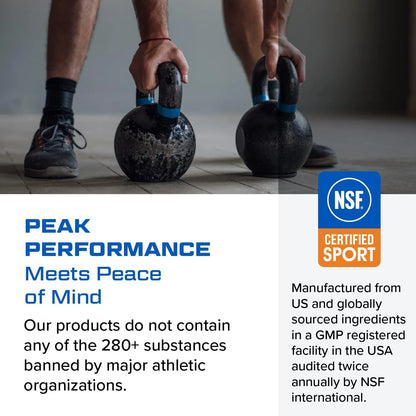 Paquete Energía Deportiva Multivitaminas Omega 3 Magnesio Certificado NSF