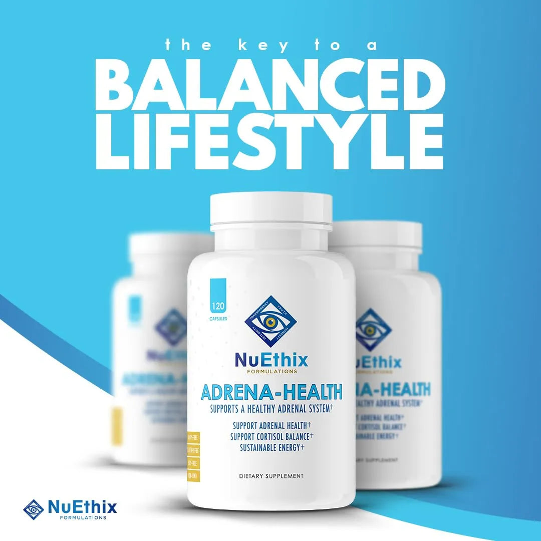 Adrena Health Suplemento Soporte Suprarrenal Energia Y Estado De Animo 120 Capsulas