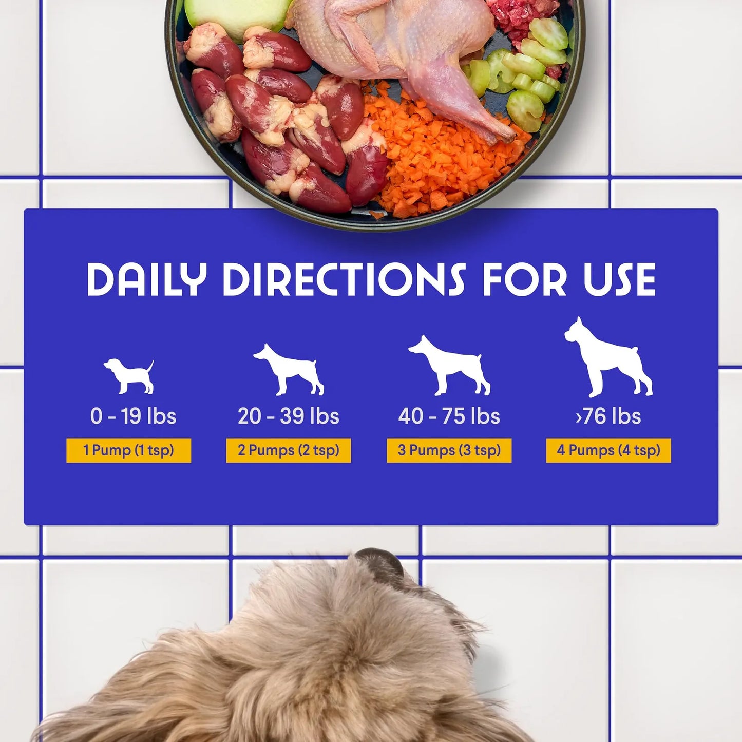 Glucosamina Líquida Premium Para Perros Apoyo Articular Con Condroitina Y MSM 16 Oz