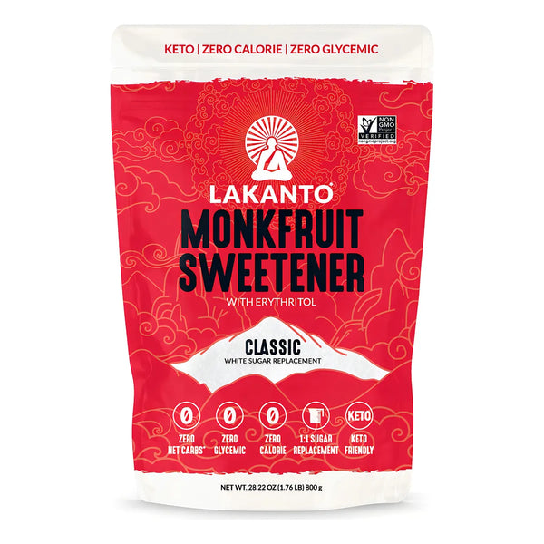 Lakanto Edulcorante De Fruta Del Monje Sustituto Natural De Azucar Cero Calorias
