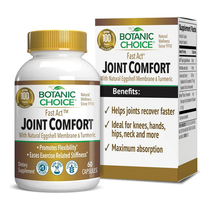 Confort Articular Accion Rapida Con Membrana De Cascara De Huevo NEM Y Curcumina 60 Capsulas