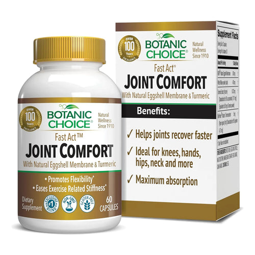 Confort Articular Accion Rapida Con Membrana De Cascara De Huevo NEM Y Curcumina 60 Capsulas