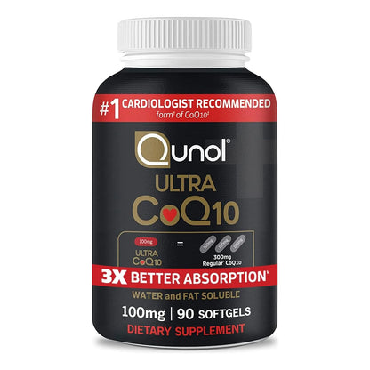 Capsulas Blandas Qunol Ultra Coq10 100 Mg Antioxidante Corazon Energia