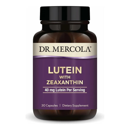 Luteina Y Zeaxantina 40 Mg 30 Capsulas Suplemento Visual Y Cognitivo Dr Mercola