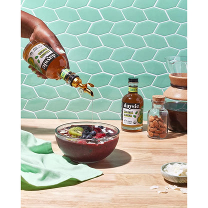 Trio De Jarabes Organicos Vainilla Caramelo Almendra 200 Ml C/U