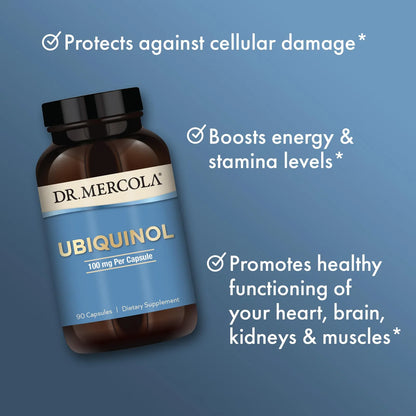 Ubiquinol 100 Mg 90 Capsulas Suplemento Dietético Energía Y Bienestar