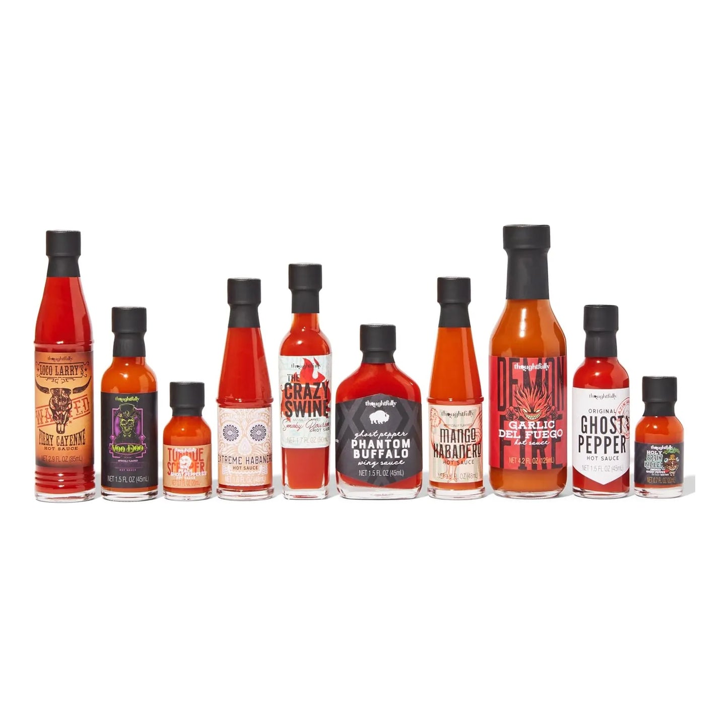 Juego De Regalo Salsa Picante Thoughtfully Regalos 10 Sabores Gourmet