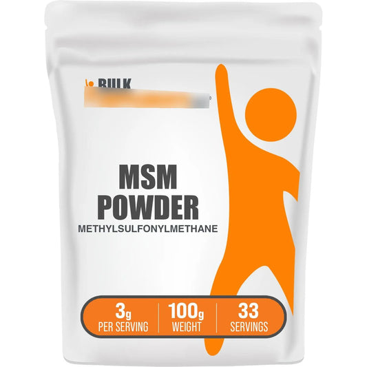 Polvo Puro De MSM Para Articulaciones Piel Y Sistema Inmunológico 100g