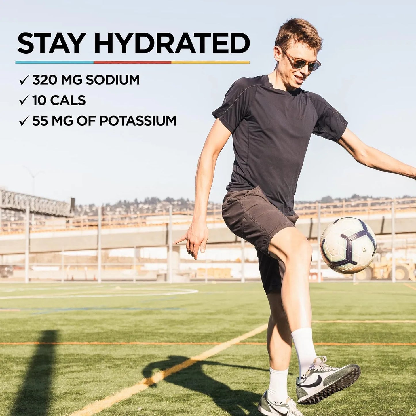 Tabletas Hidratacion Veganas Sin Gluten 8 Unidades Electrolitos Sodio Potasio