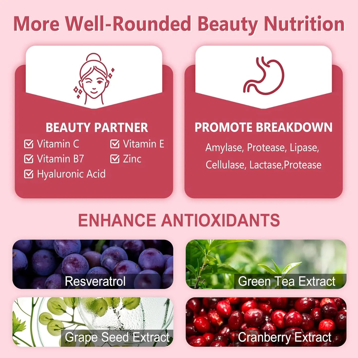 Píldoras De Colágeno Liposomal 2000 Mg Con Biotina Para Piel Cabello Y Uñas