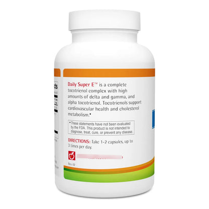 Daily Super E Tocotrienol Complejo Vitamina E Antioxidante 180 Cápsulas