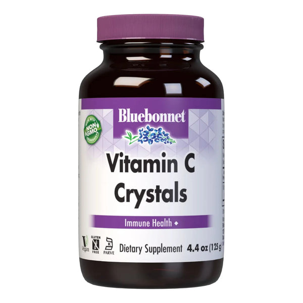 Cristales De Vitamina C En Polvo 125 G Refuerzo Inmunológico Antioxidante Vegano