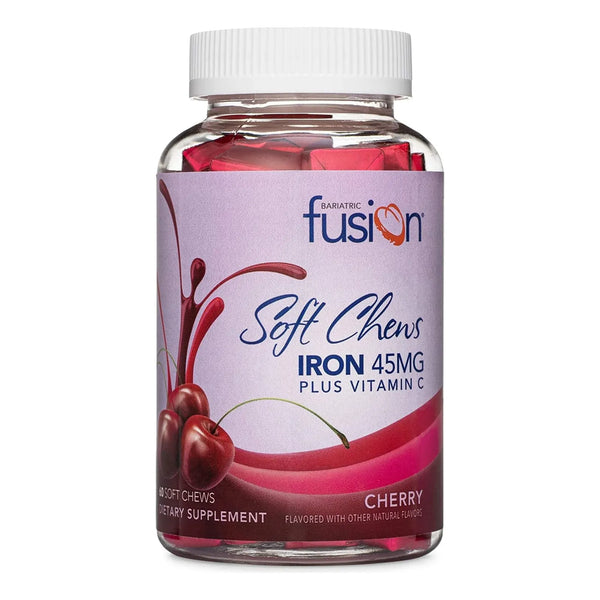 Bariatric Fusion Suplemento De Hierro Bariatrico 60 Capsulas Sabor Cereza Con Vitamina C