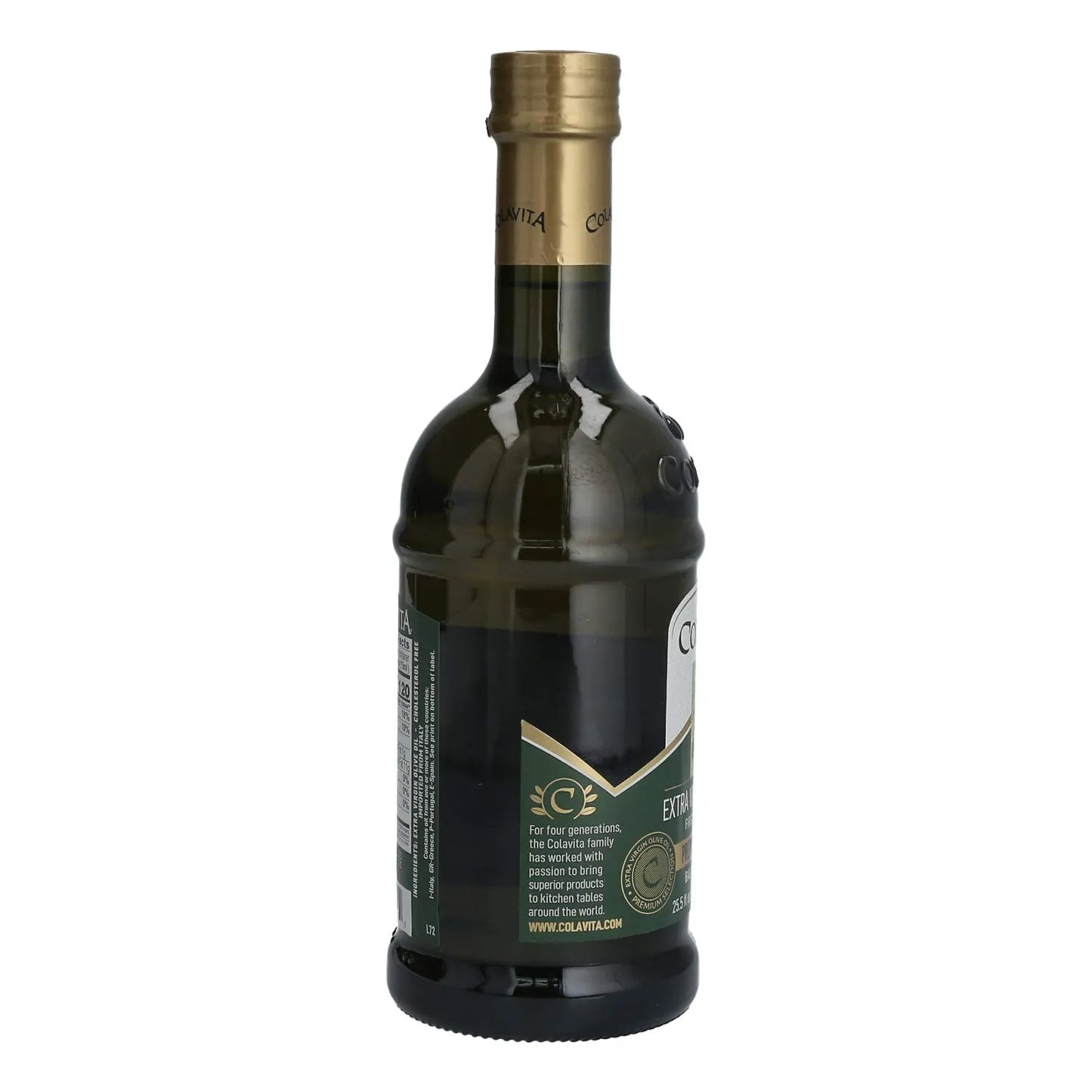 Aceite De Oliva Extra Virgen Colavita 500 Ml Botella Cristal Prensado Frio Italia