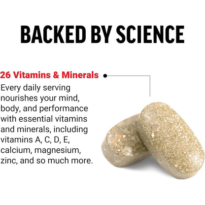 Force Factor Multivitaminico 50 Plus Hombre 26 Vitaminas Minerales Energia E Inmunidad