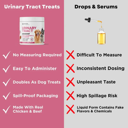 Golosinas Naturales Para Perros Control Vejiga Apoyo Renal Sabor Pollo