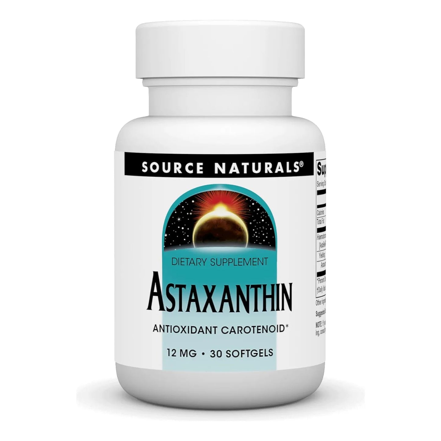Astaxantina 12 Mg Antioxidante Carotenoide 30 Capsulas Blandas Source Naturals