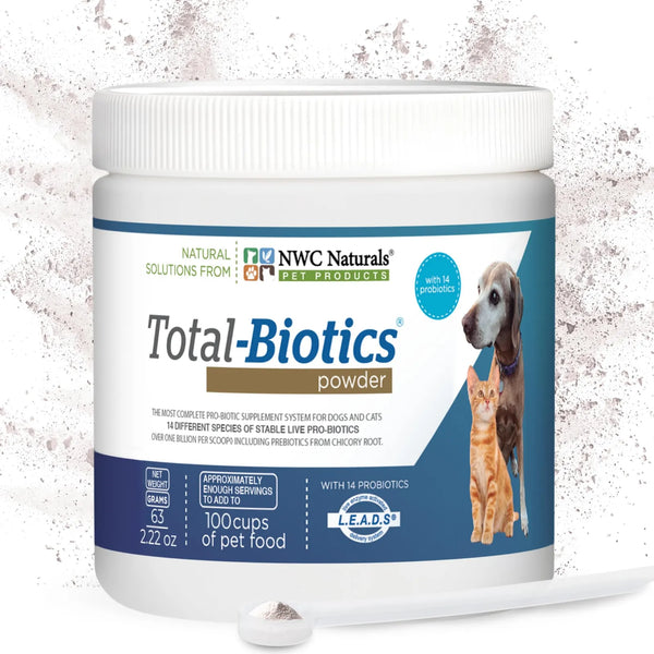 Total-Biotics Probióticos Para Perros Y Gatos Con Prebióticos Salud Intestinal Premium