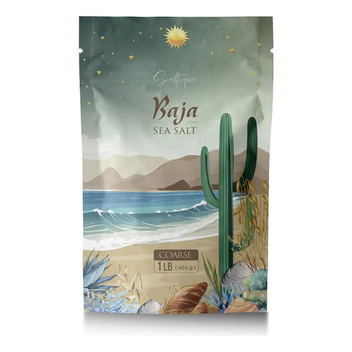 Sal Marina Baja Gruesa 450g 90 Minerales Natural Hidratante Y Nutritiva