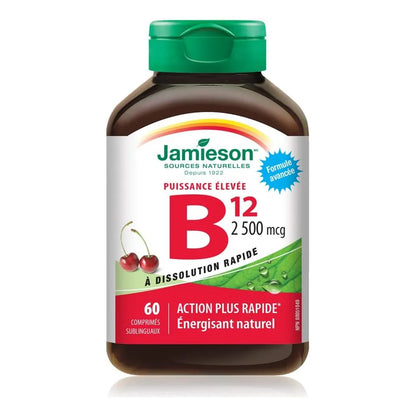 Vitamina B12 2500 Mcg Metilcobalamina 60 Tabletas Sublingual Energia Y Concentracion